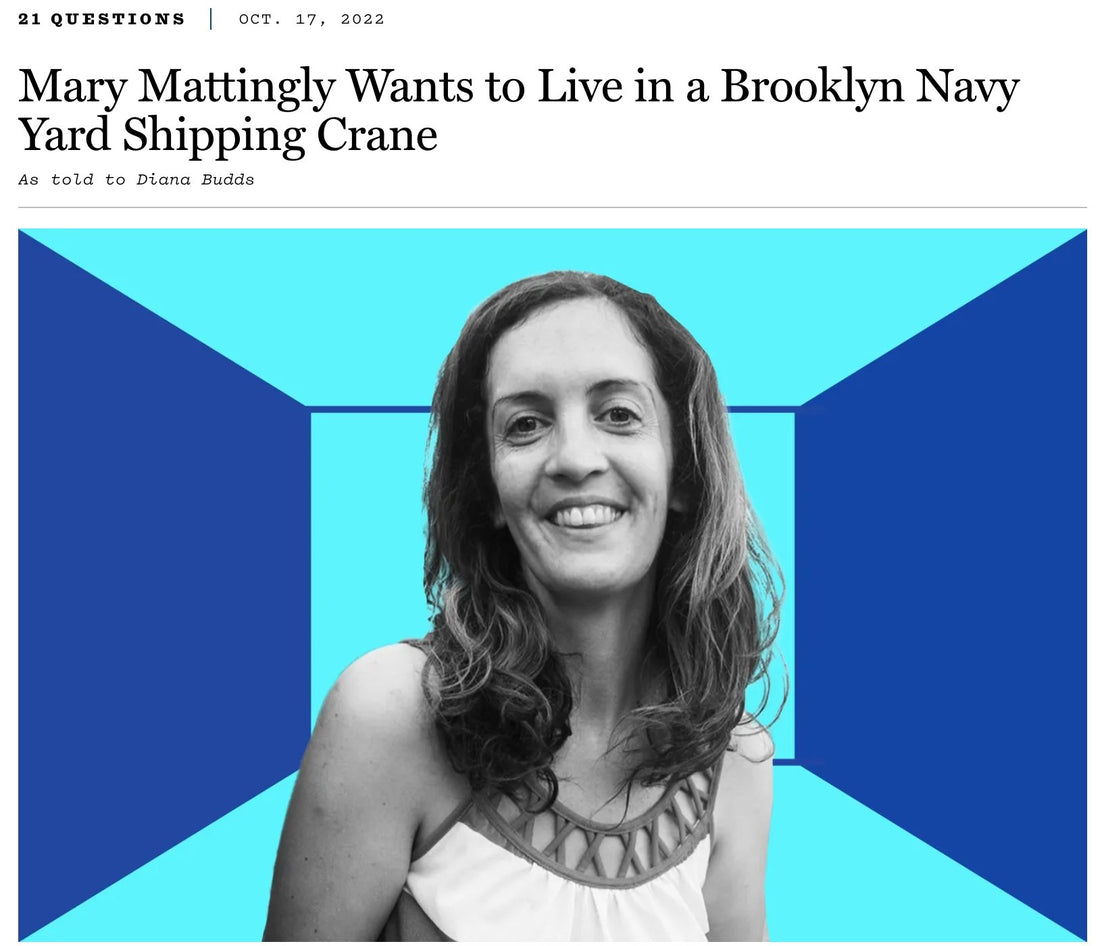 New York Magazine Interview - marymattinglystudio