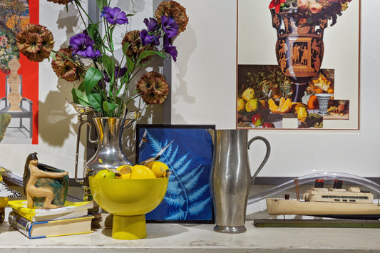 "All Night I Hear the Noise of Water Sobbing" sculptures