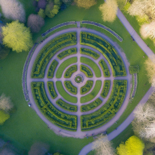 Living Labyrinth as Sculpture - marymattinglystudio